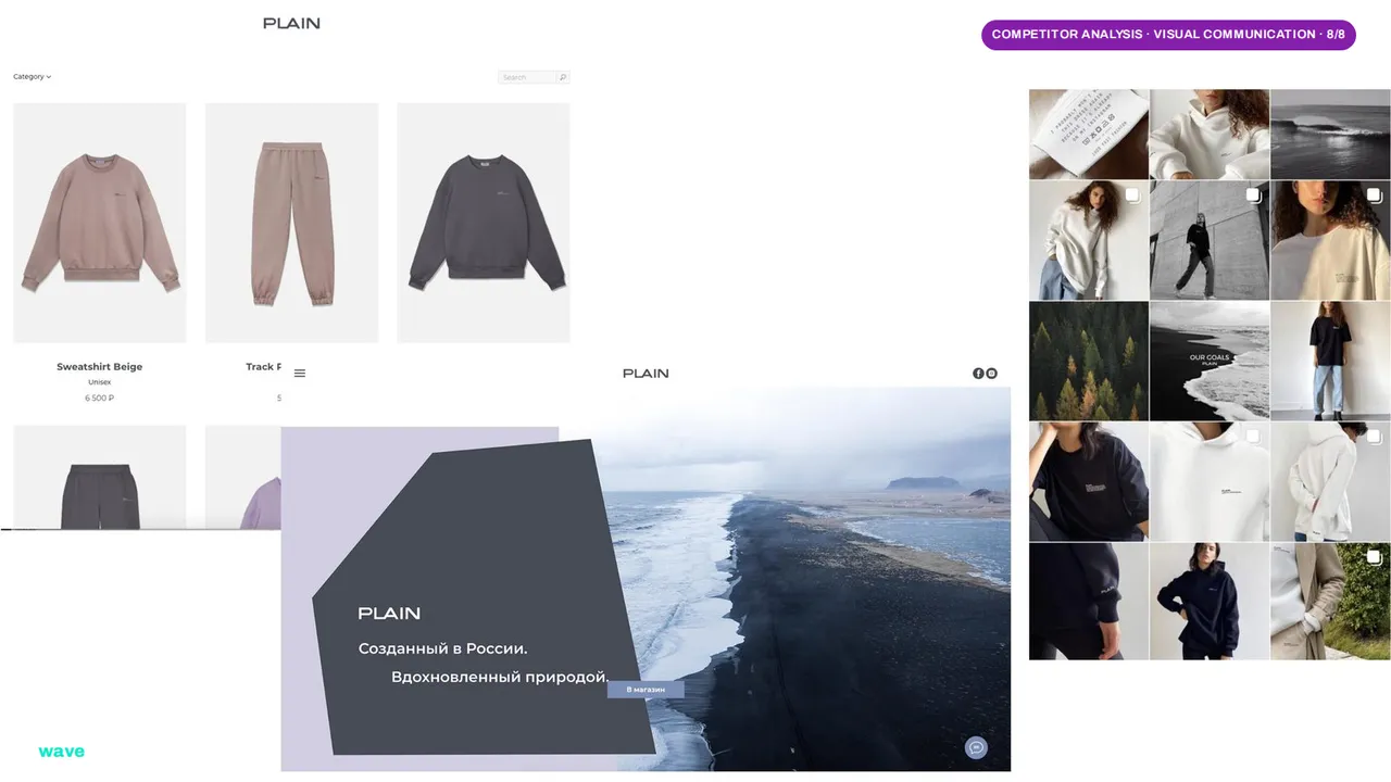 Dresses brand platform — Competitors and market map, slide 11 of 28